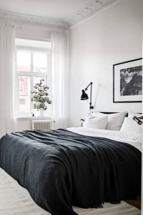  Dormitorio de estilo escandinavo.