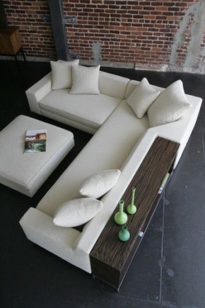  Γωνιακοί καναπέδες στο σαλόνι