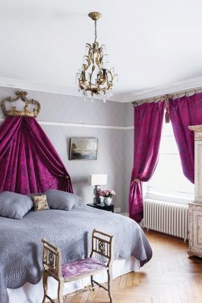  Purple curtains