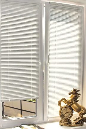  How to install horizontal blinds on plastic windows?