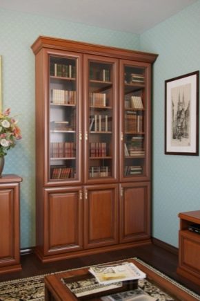  Bookcase with glass doors