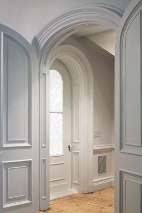  Vnitřní dveře-oblouky: designové prvky