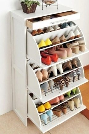  Cabinet pentru pantofi pe hol