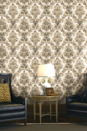  Vinyl wallpapers: stylish solutions in the interior