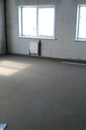  Cement-sand screed: pouring technology