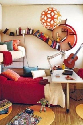  Magnifiquement décorer les chambres dans un petit appartement