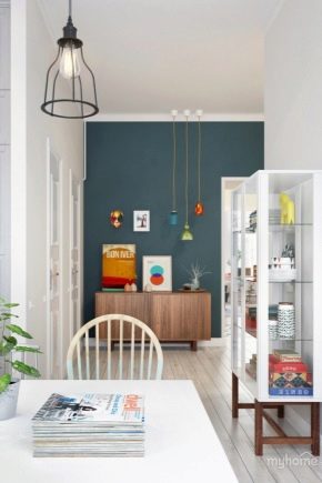  Skandinavisk stil i inredningen av en liten lägenhet