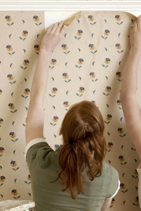  Remove old wallpaper without damaging the walls.