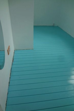  Acrylic floor paints: features of choice