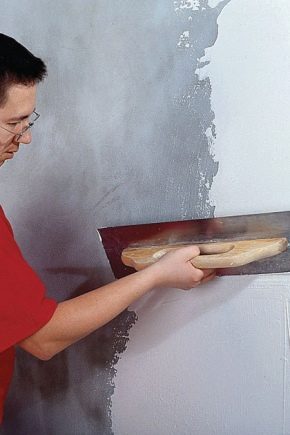  How to level the walls with putty?