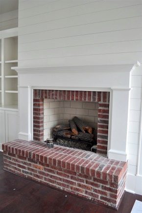  Features of a brick tile for furnaces and fireplaces