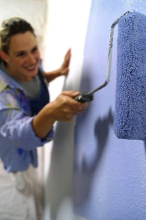  Features of choice of washable paint for walls