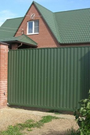  Corrugated fences: selection criteria