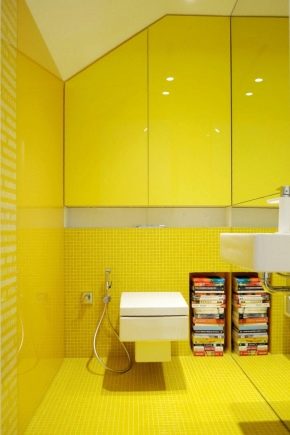  Yellow floor tiles: interesting floor decoration options in the interior