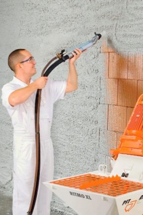  Mekanik plester untuk dinding: kebaikan dan keburukan