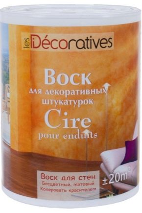  Wax for decorative plaster