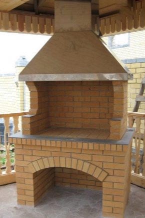  Brick barbecue stoves in the gazebo: beautiful building projects