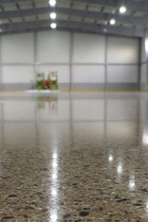  Types and features of laying concrete floors