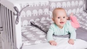  Storlekar av baby sängkläder i spjälsängen