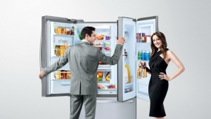  Размери на двукамерните хладилници