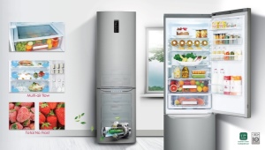  Refrigerators with a dry freezing