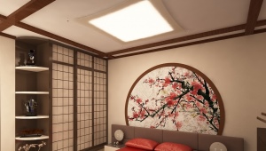  غرفة نوم على الطريقة اليابانية