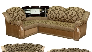  Ghế sofa góc với quầy bar