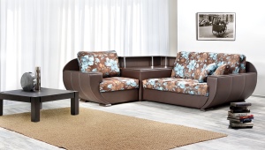  Corner sofa with table