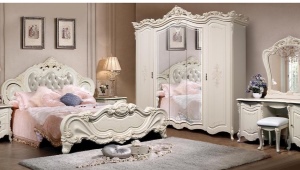  Beyaz yatak odası mobilyaları