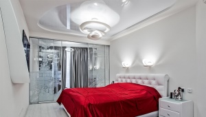  9 metrekarelik küçük bir yatak odası tasarlayın. m
