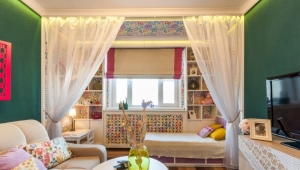  Design malé ložnice - obývací pokoj