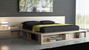  Bed-podium with drawers