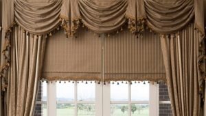  Curtains with lambrequin