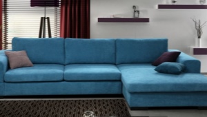  Velour sofa