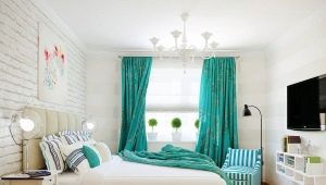  Turquoise curtains