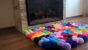 Carpets from pompons