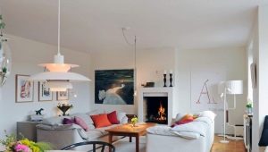 Moderní obývací pokoj lustry