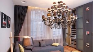  Chandeliers with fabric shade