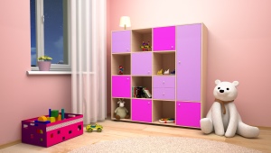  Cabinets for toys in children's rooms