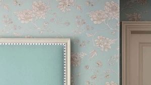  Blue wallpapers: tenderness and lightness in the interior