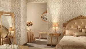  Italská tapeta: elegantní a luxusní v moderním interiéru