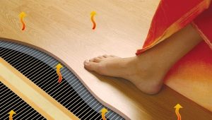  Hoe een infrarood verwarmde vloer onder het laminaat kiezen en installeren?