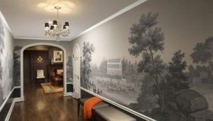  Koridor duvar kağıdı: tasarım özellikleri