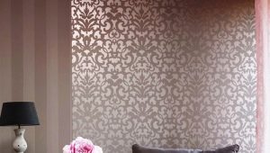  Silk-screen wallpapers - affordable luxury in the interior