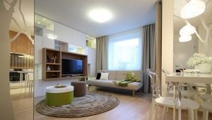  Características de diseño de un apartamento de una habitación de 35 m2.