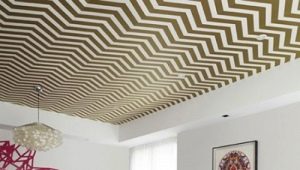  Quy tắc và khuyến nghị của wallpapering trên trần nhà