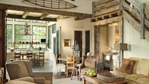  Country house design inside: do-it-yourself design