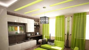  The design of the living room 16 square. m: create a harmonious interior