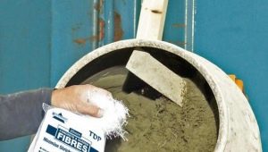  Fiber for floor screed: features of use