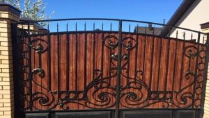  Kaltiniai tvoros gaminiai: papuošti tvoras